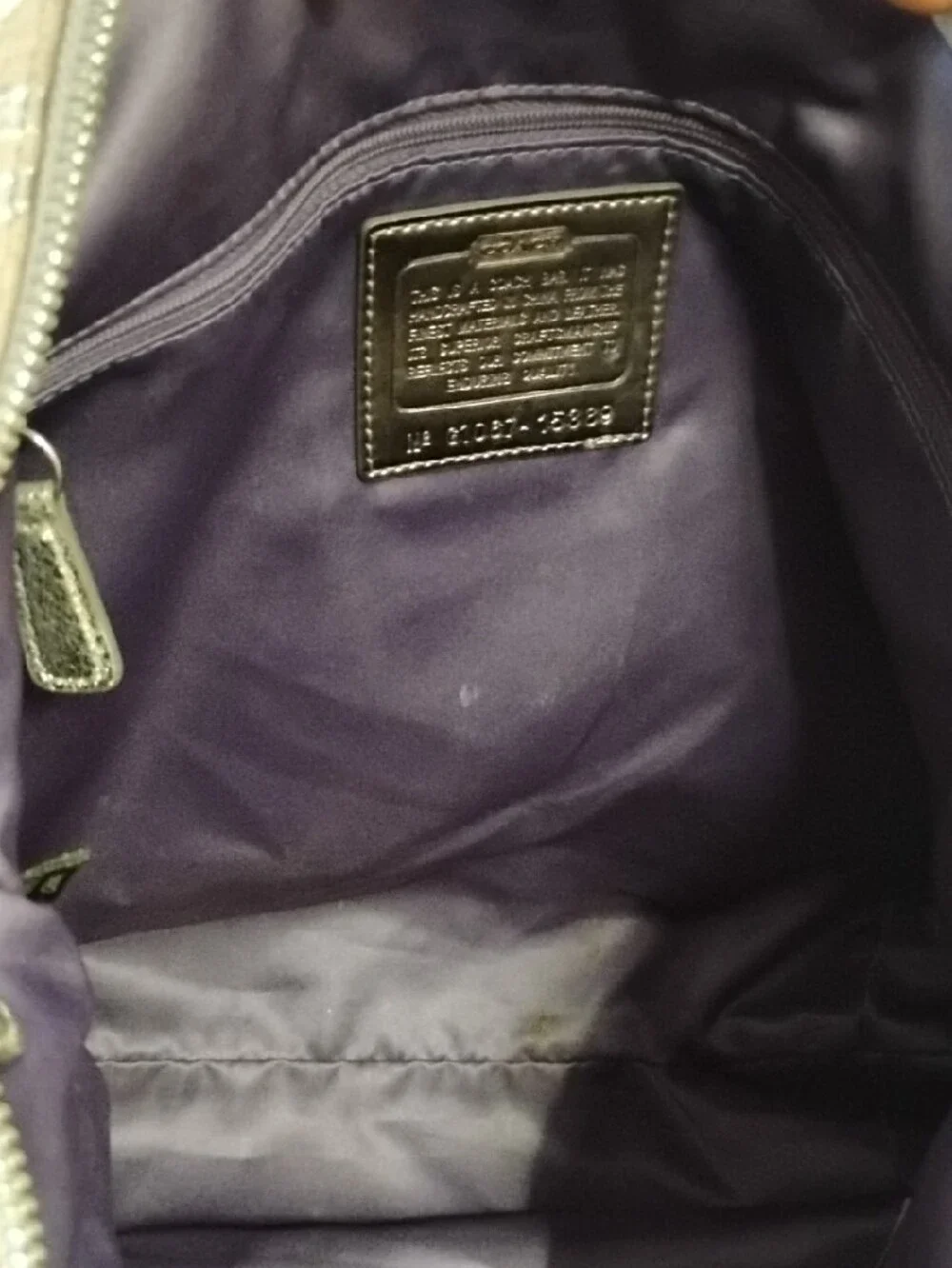 Vintage Coach Poppy Bag